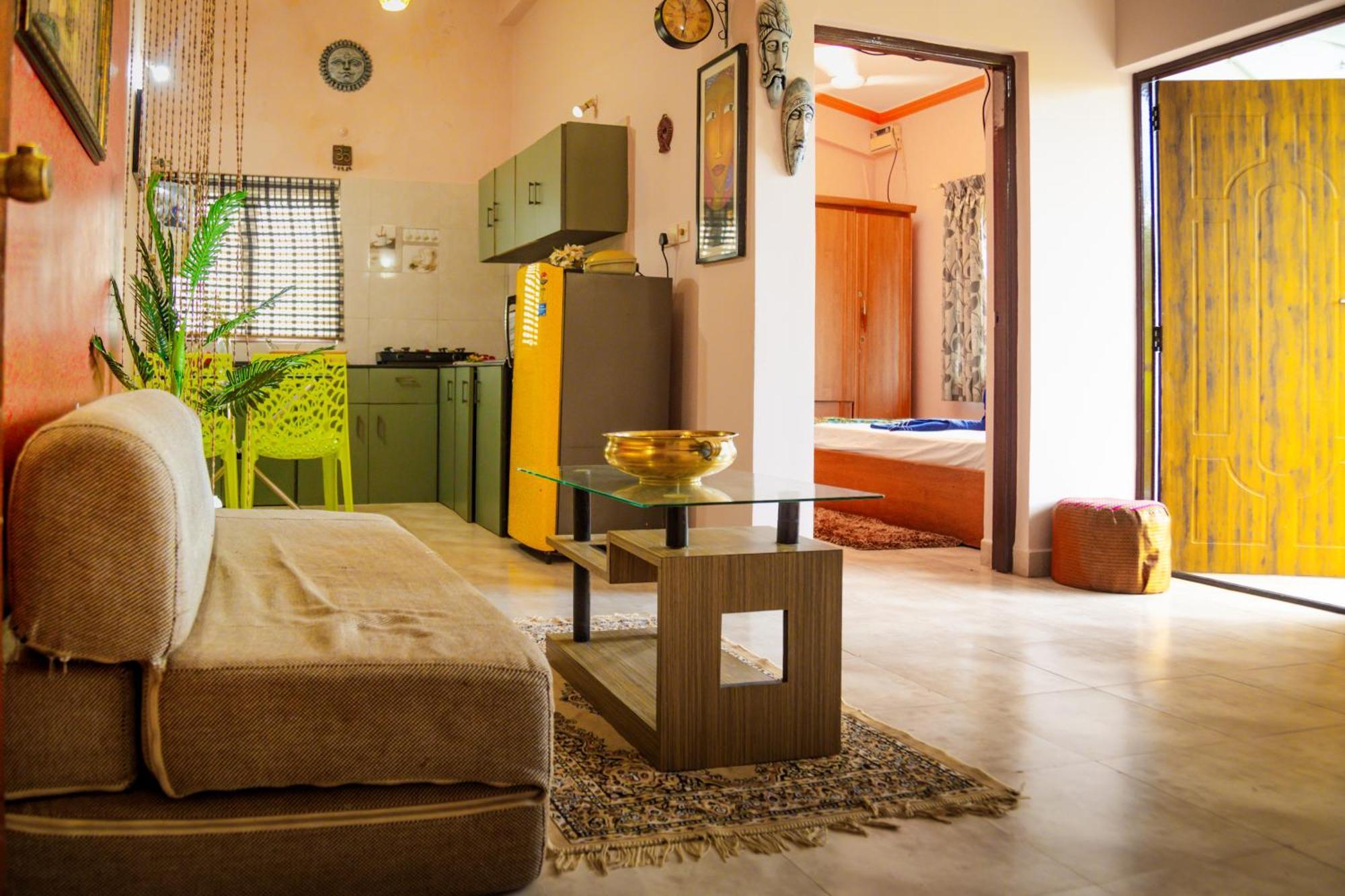 Bbn Serviced Apartment Calangute Pokoj fotografie